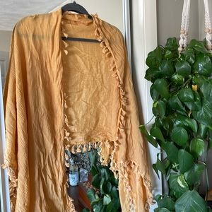 Yellow Scarf / Cover up